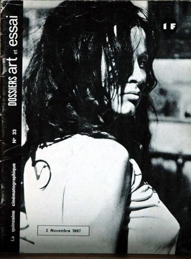 DOSSIERS ART ET ESSAI magazine side cover Issue 33 2 November 1967