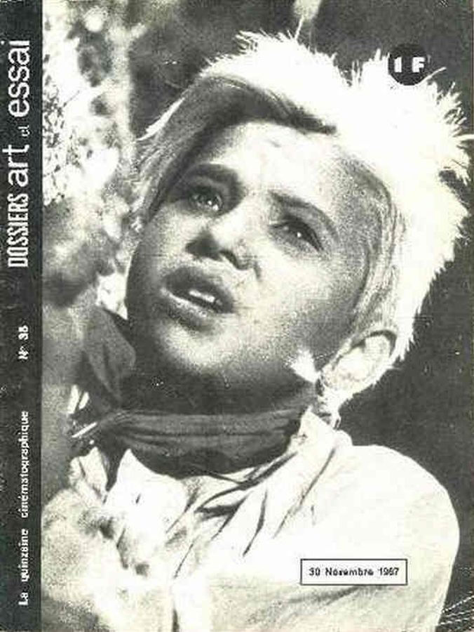 DOSSIERS ART ET ESSAI magazine side cover Issue 35 30 November 1967
