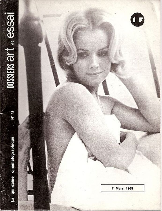 DOSSIERS ART ET ESSAI magazine side cover Issue 42 7 March 1968