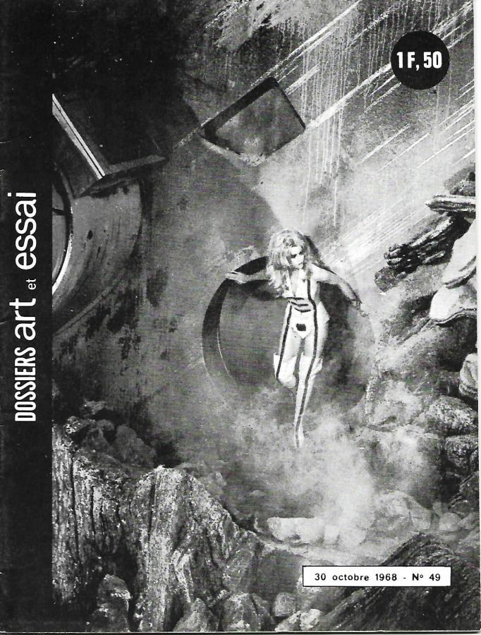 DOSSIERS ART ET ESSAI magazine side cover Issue 49 30 October 1968