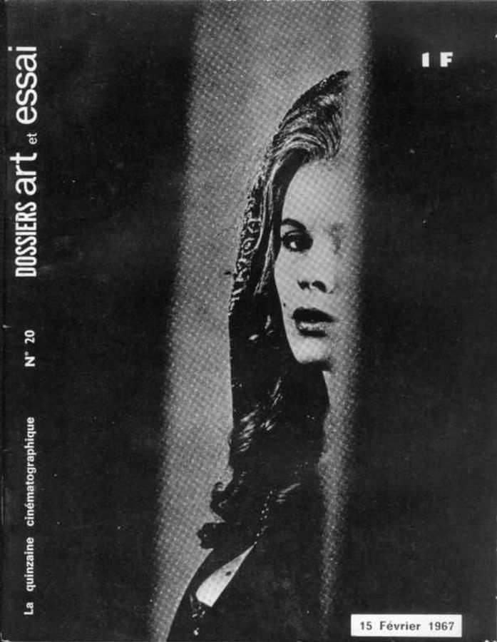 DOSSIERS ART ET ESSAI magazine side cover Issue 20 15 February 1967