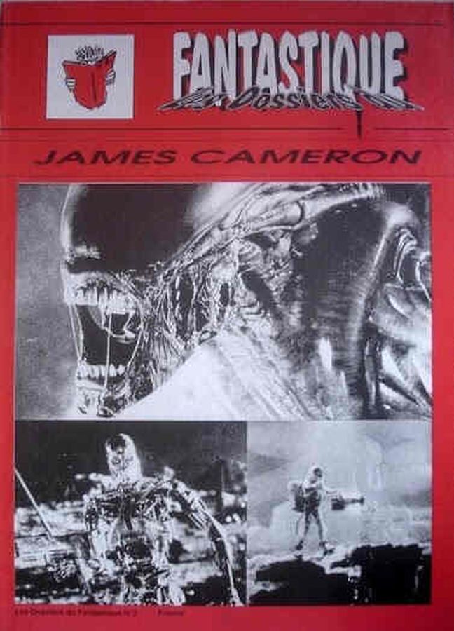 LES DOSSIERS DU FANTASTIQUE magazine side cover Issue 2   1993