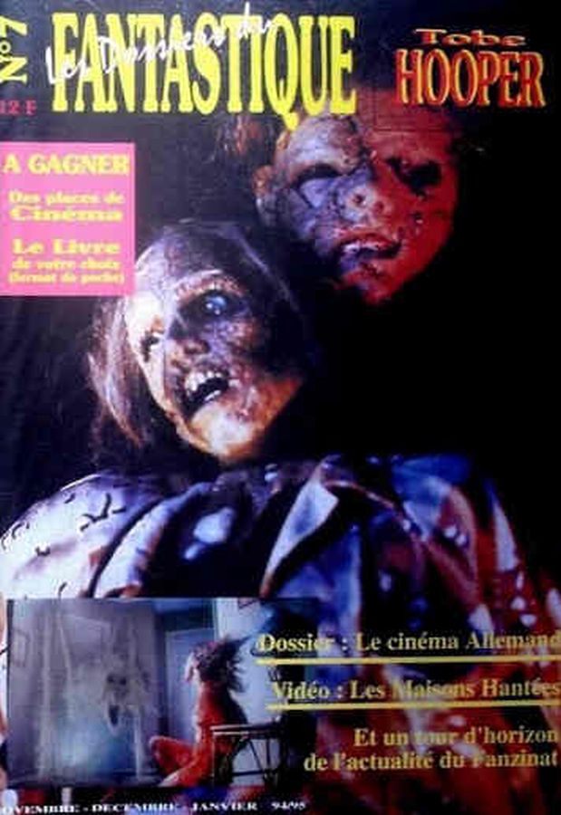 LES DOSSIERS DU FANTASTIQUE magazine side cover Issue 7  November 1994/ January 1995 