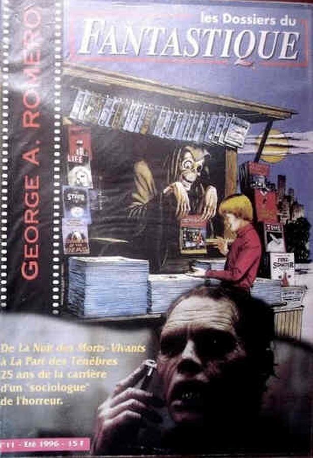 LES DOSSIERS DU FANTASTIQUE magazine side cover Issue 11 Summer 1996