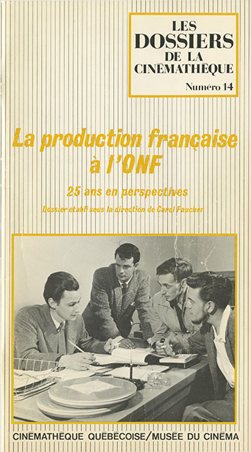 DOSSIERS DE LA CINEMATHEQUE |LES magazine side cover Issue 14 August 1984