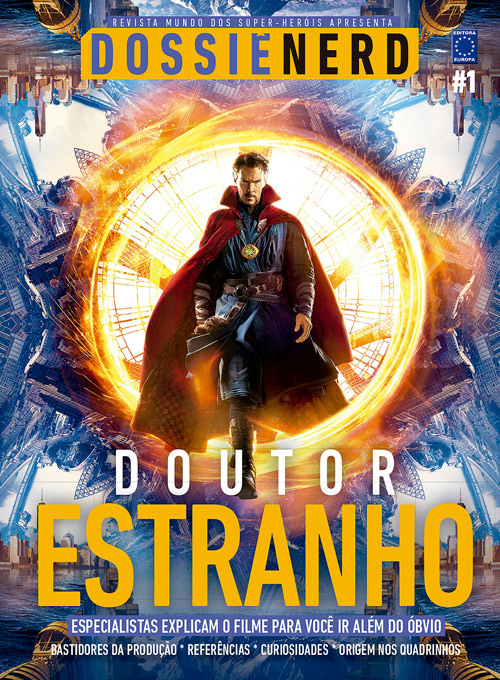 DOSSIENERD magazine side cover Issue 1 November 2016
