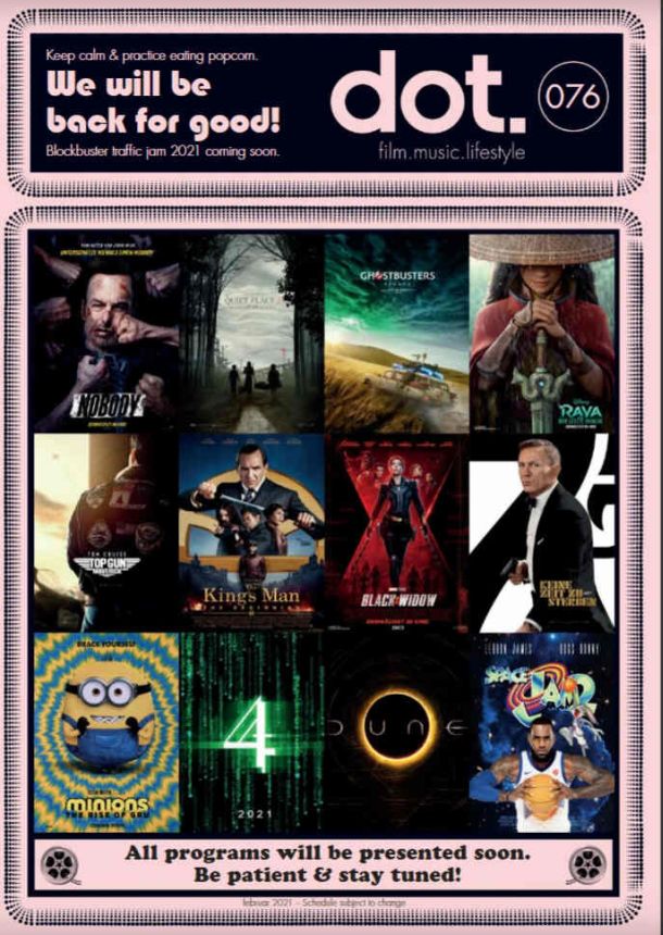 DOT magazine side cover Issue 76  February 2021
