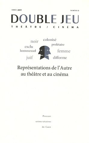 DOUBLE JEU magazine side cover Issue 5  2009
