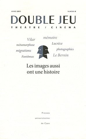 DOUBLE JEU magazine side cover Issue 8  2011