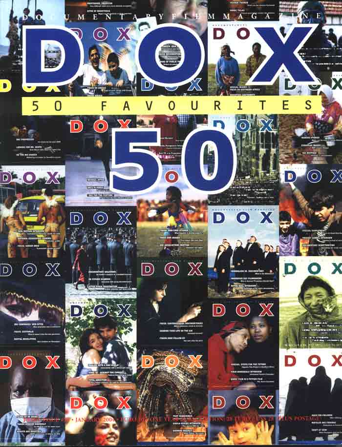 DOX magazine side cover Issue 50 January 2004