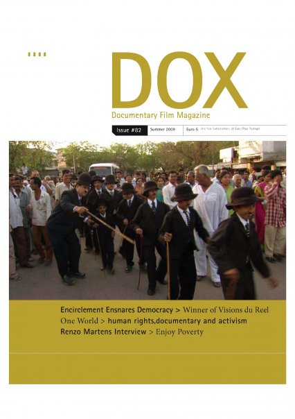 DOX magazine side cover Issue 82 Summer June/July/August 2009