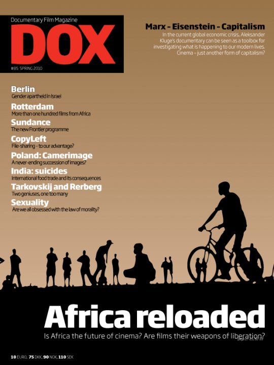DOX magazine side cover Issue 85 Spring March/April/May 2010