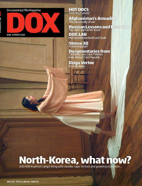 DOX magazine side cover Issue 86 Summer June/July/August 2010
