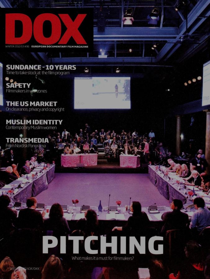 DOX magazine side cover Issue 96 Winter 2012
