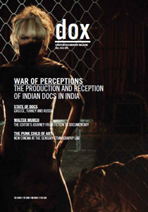 DOX magazine side cover Issue 99 Fall 2013