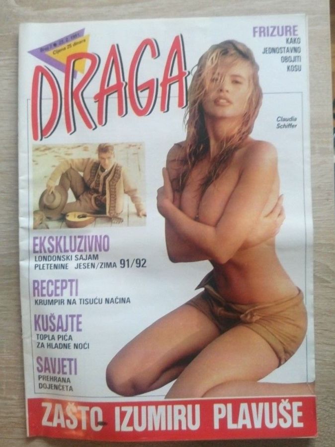 DRAGA magazine side cover Issue 7 25 February 1991