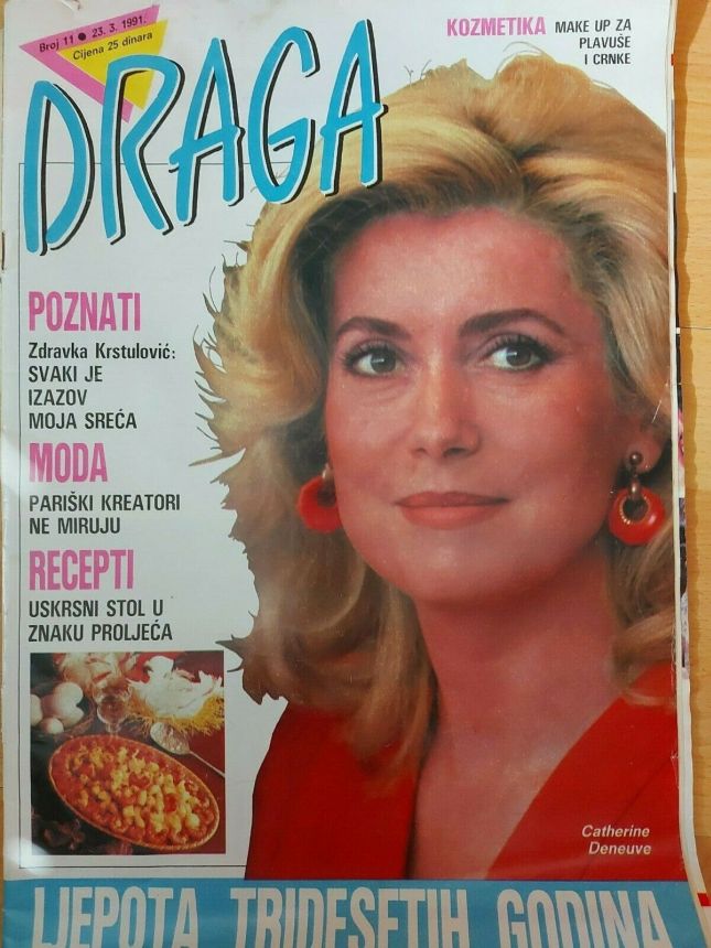DRAGA magazine side cover Issue 11 23 March 1991