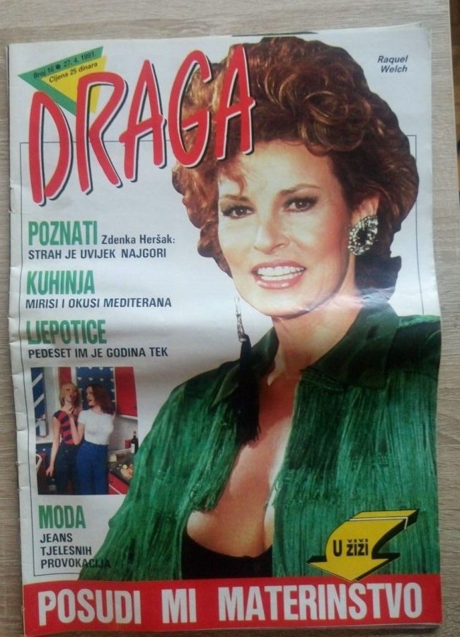 DRAGA magazine side cover Issue 16 27 April 1991