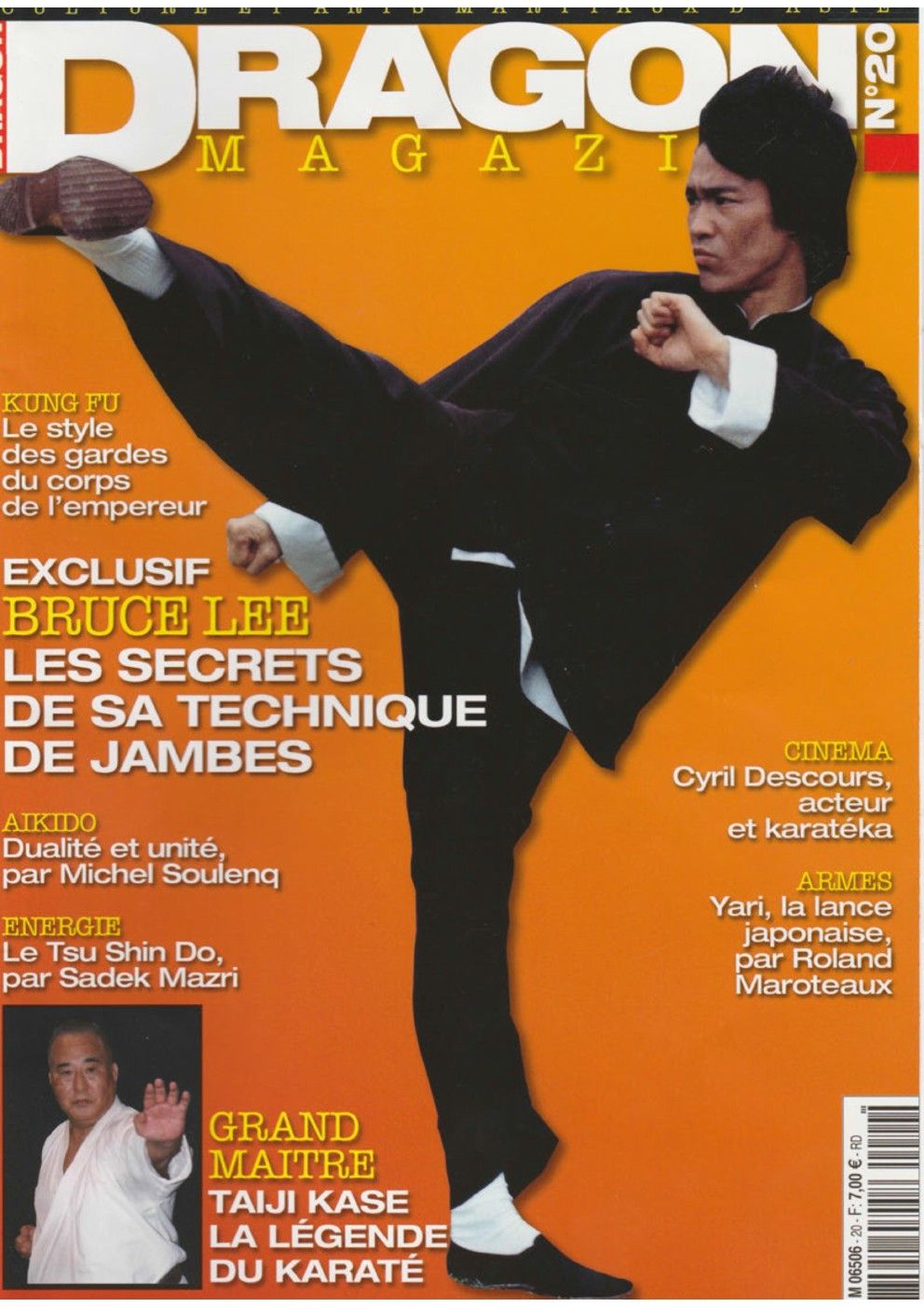 DRAGON (FRANCE) magazine side cover Issue 20 September/October 2015