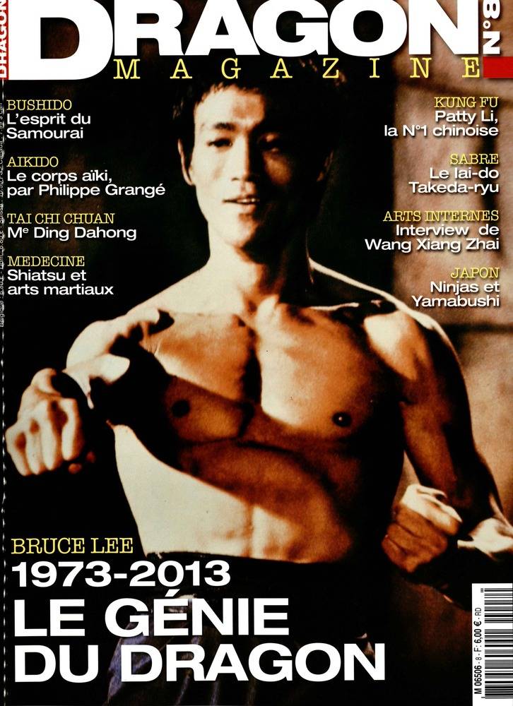DRAGON (FRANCE) magazine side cover Issue 8 September 2013