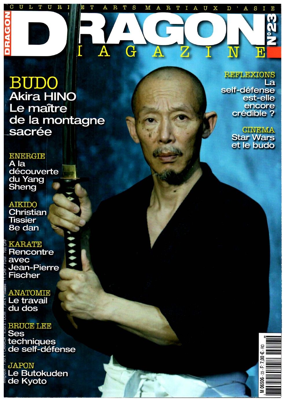 DRAGON (FRANCE) magazine side cover Issue 23  March/April 2016
