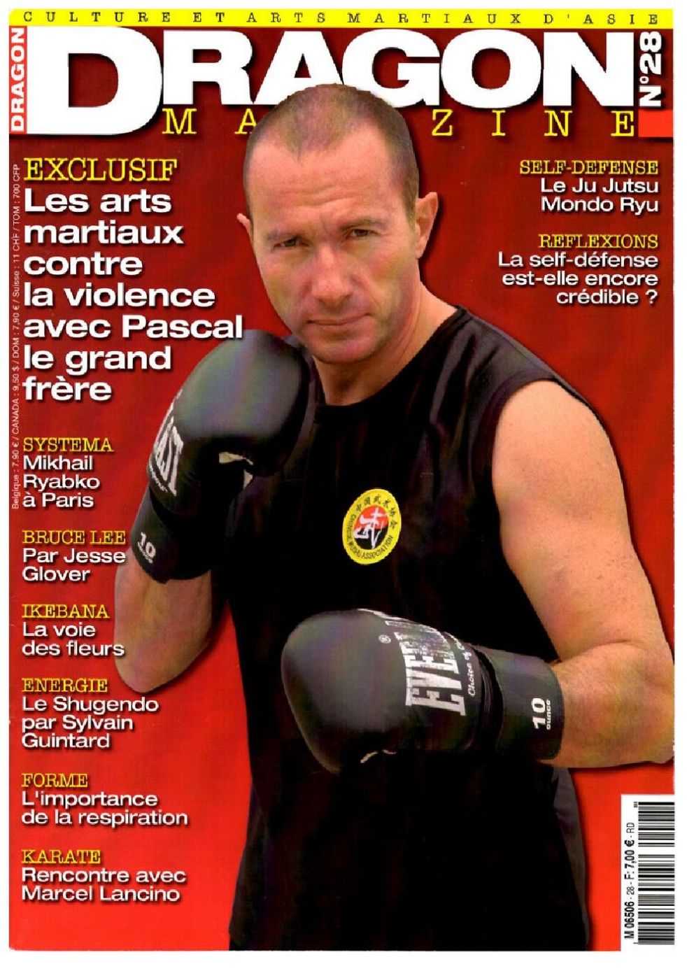 DRAGON (FRANCE) magazine side cover Issue 28  January/February 2017