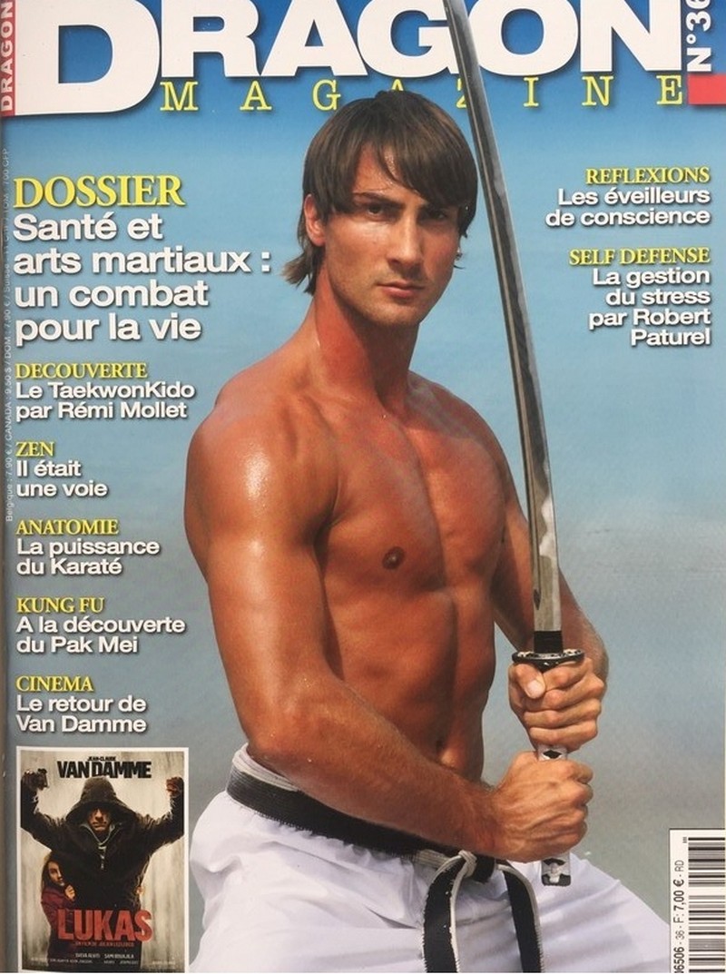 DRAGON (FRANCE) magazine side cover Issue 36 Summer 2018