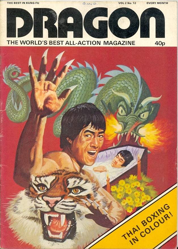 DRAGON magazine side cover Issue 24  Vol 2 No 12  