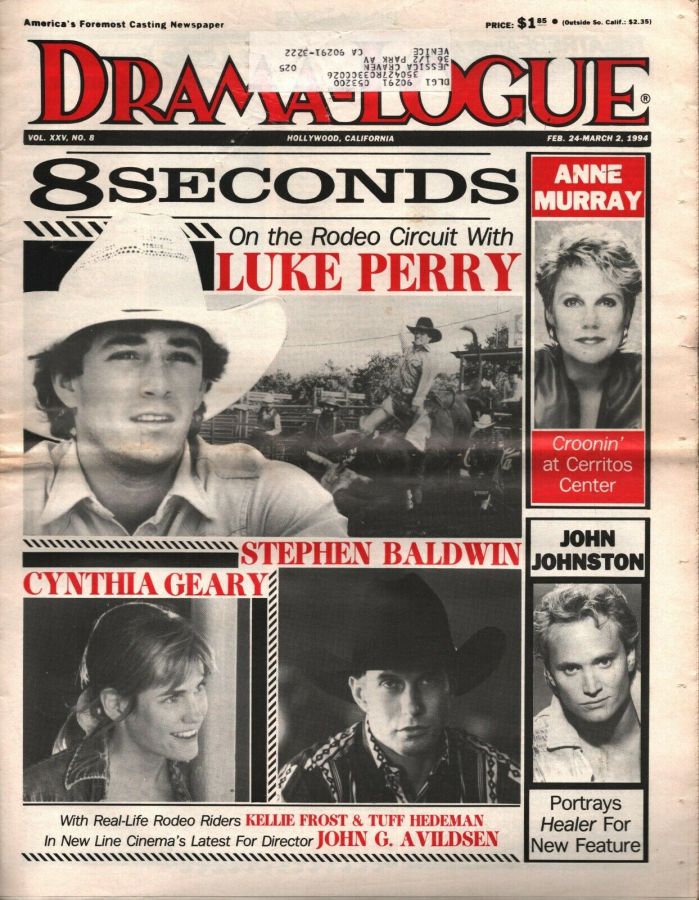 DRAMA LOGUE magazine side cover 24 February 1994