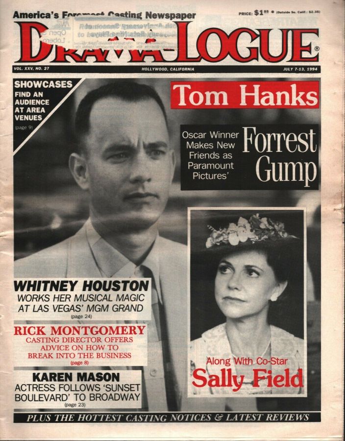 DRAMA LOGUE magazine side cover 7 July 1994