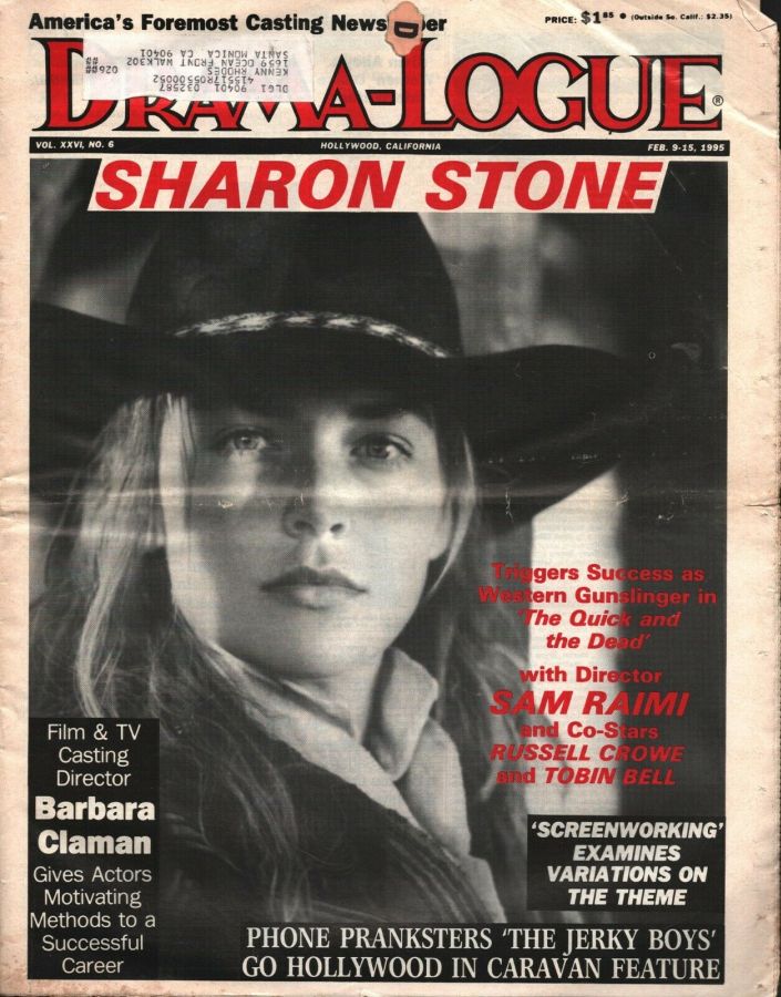 DRAMA LOGUE magazine side cover 9 February 1995
