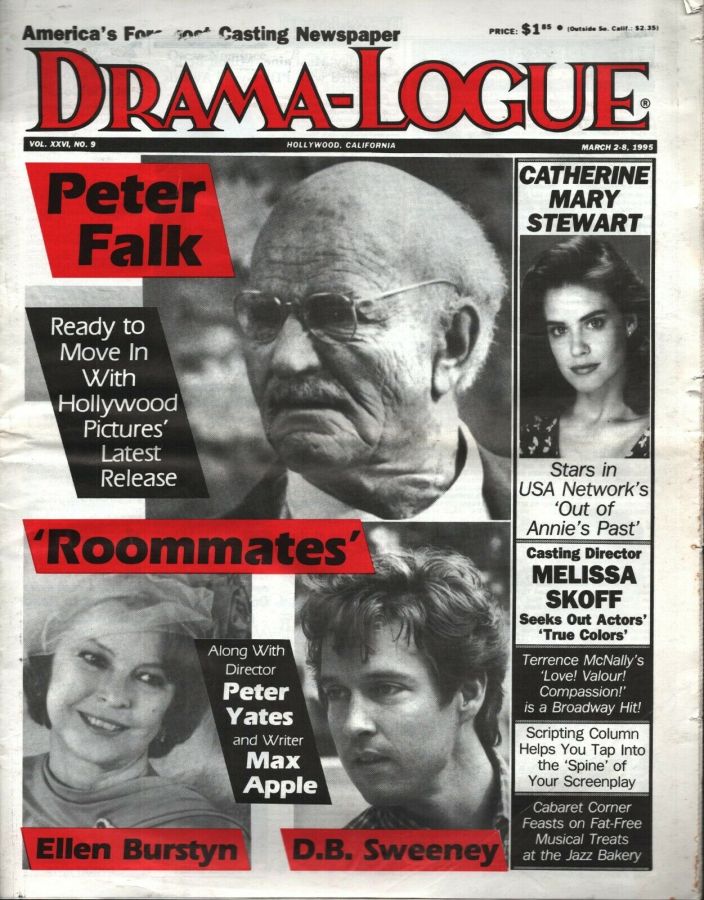 DRAMA LOGUE magazine side cover 2 March 1995