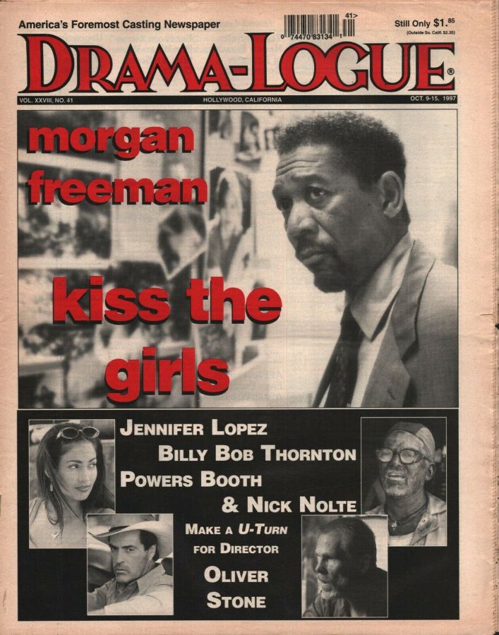 DRAMA LOGUE magazine side cover 9 October 1997