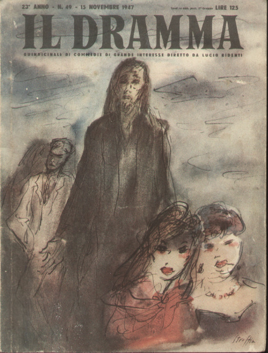 DRAMMA | IL magazine side cover Issue 49 15 November 1947
