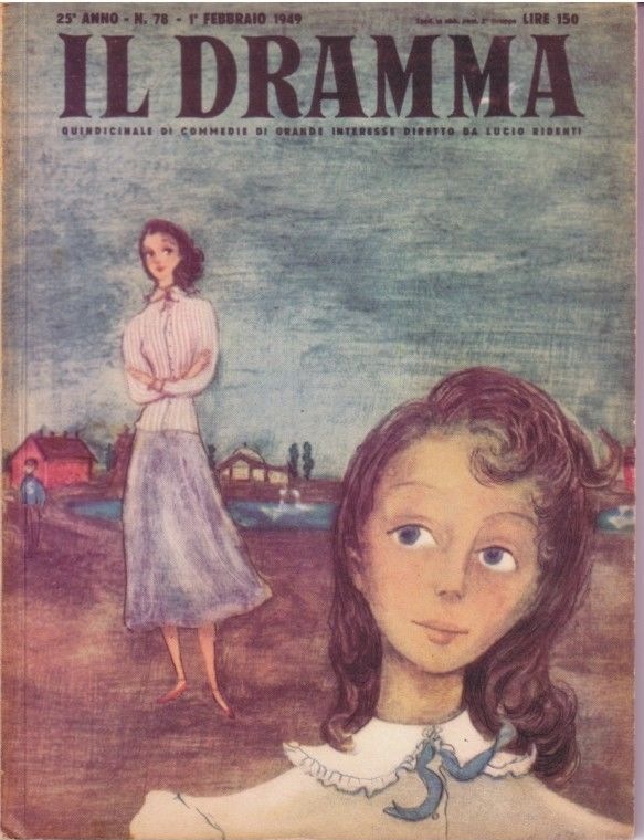 DRAMMA | IL magazine side cover Issue 78 1 February 1949