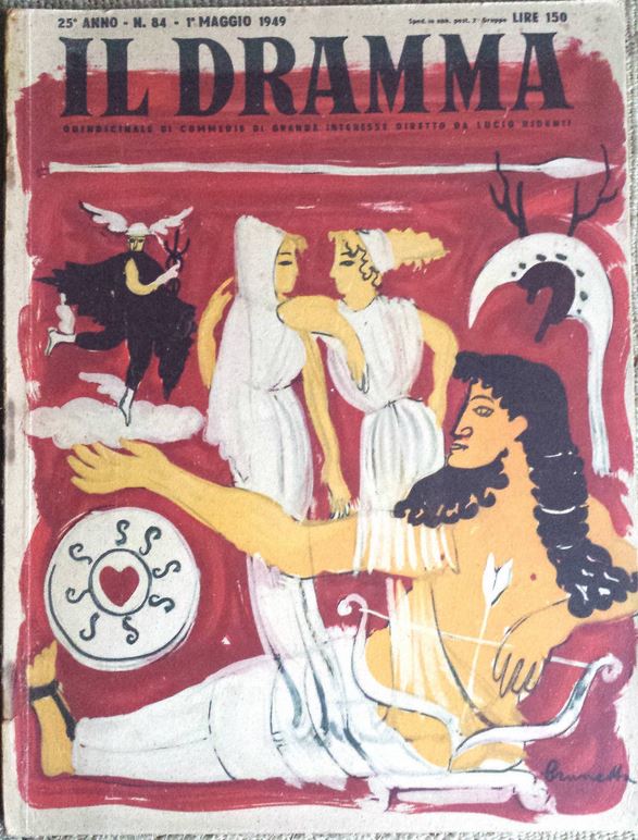 DRAMMA | IL magazine side cover Issue 84 1 May 1949