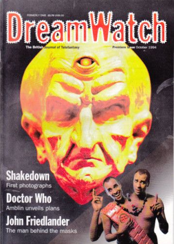 DREAMWATCH magazine side cover Issue 1 October 1994