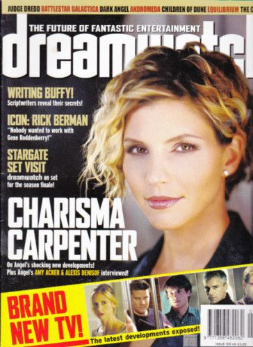 DREAMWATCH magazine side cover Issue 103 April 2003