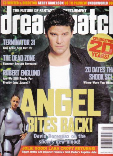 DREAMWATCH magazine side cover Issue 108 September 2003