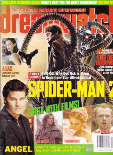 DREAMWATCH magazine side cover Issue 116 May 2004