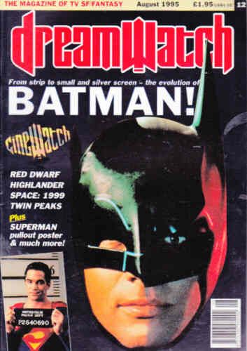 DREAMWATCH magazine side cover Issue 12 August 1995