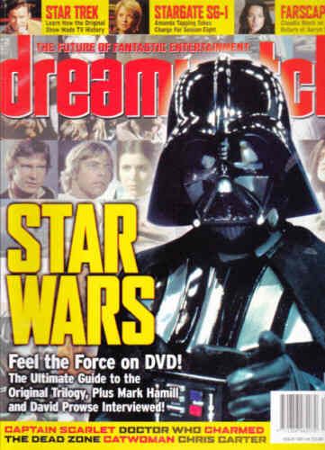 DREAMWATCH magazine side cover Issue 120 September 2004