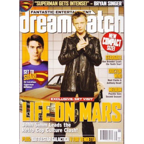 DREAMWATCH magazine side cover Issue 138 March 2006
