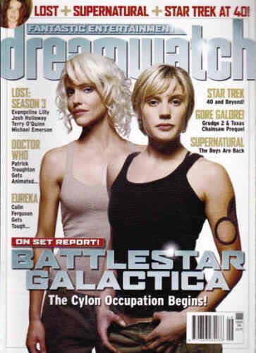 DREAMWATCH magazine side cover Issue 146 November 2006