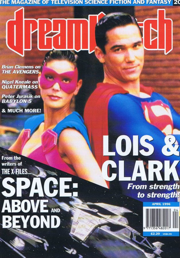 DREAMWATCH magazine side cover Issue 20 April 1996