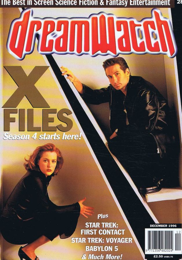 DREAMWATCH magazine side cover Issue 28 December 1996