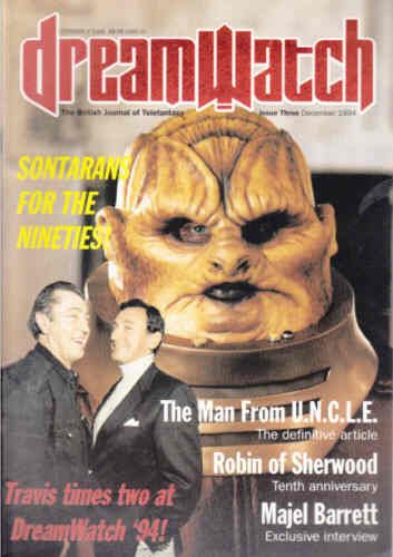 DREAMWATCH magazine side cover Issue 3 December 1994