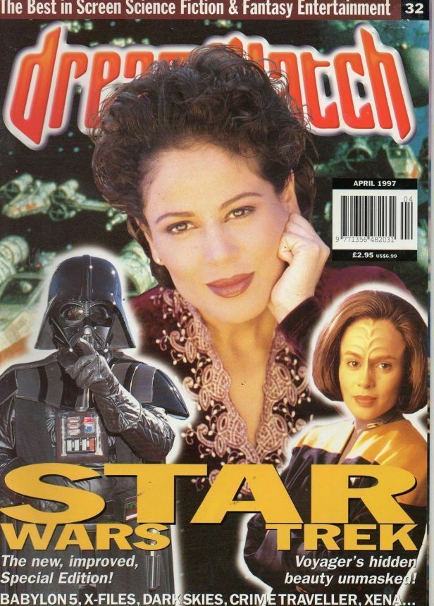 DREAMWATCH magazine side cover Issue 32 April 1997