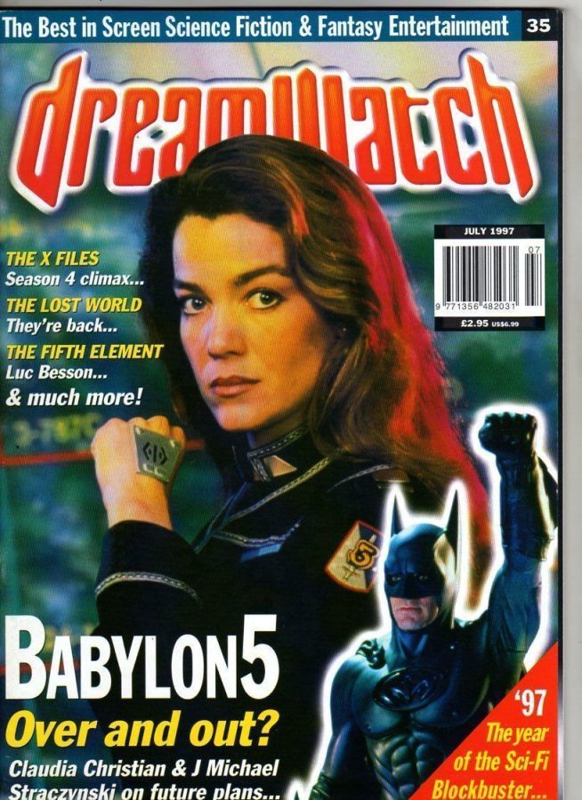 DREAMWATCH magazine side cover Issue 35 July 1997