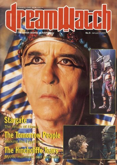 DREAMWATCH magazine side cover Issue 5 January 1995